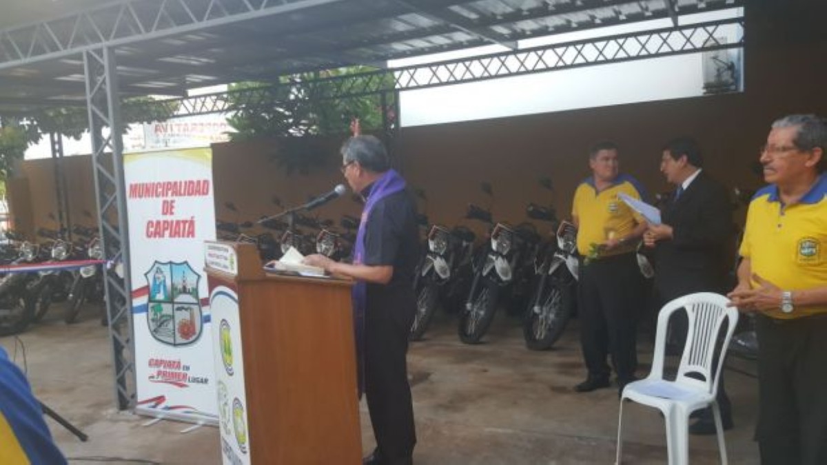 Foto 5 de Inauguración del tinglado para estacionamiento del Grupo Lince en la Comisaría 32ª de Posta Ybycuá