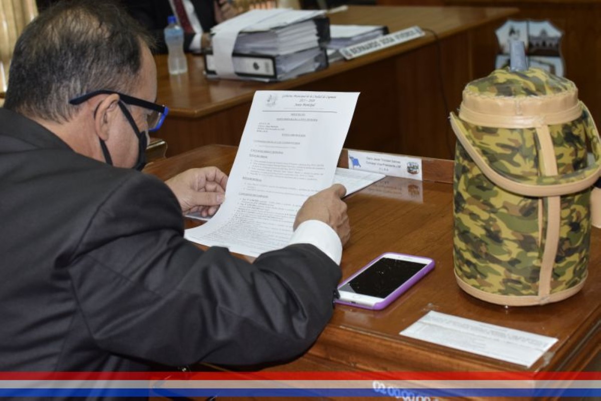 Foto 2 de SESION ORDINARIA DE LA JUNTA MUNICIPAL DE CAPIATA: Notas Recibidas, Notas Remitidas y Expedientes Dictaminados