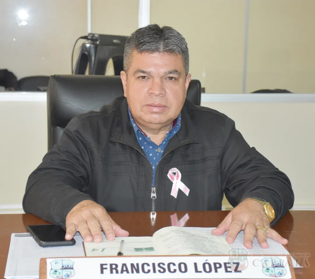 Foto 3 de SESION ORDINARIA DE LA JUNTA MUNICIPAL DE CAPIATA: Notas Recibidas y Expedientes Dictaminados