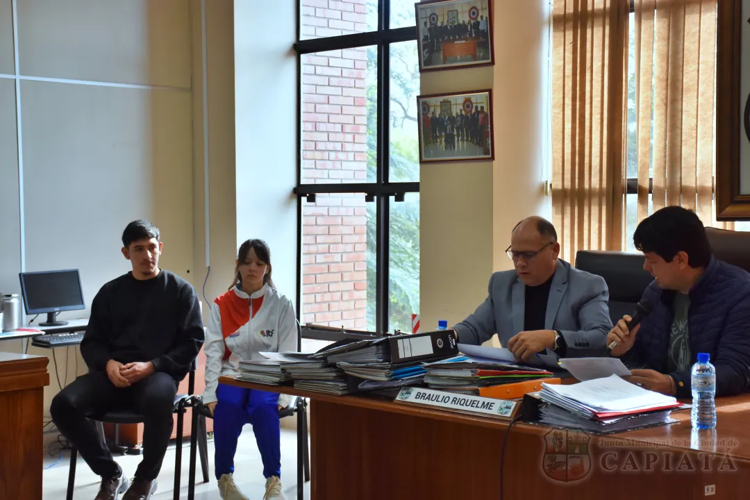 Foto 11 de La campeona sudamericana de Taekwondo, Kiara Aylen Morinigo Sosa, recibió reconocimiento al ¨Mérito Deportivo¨