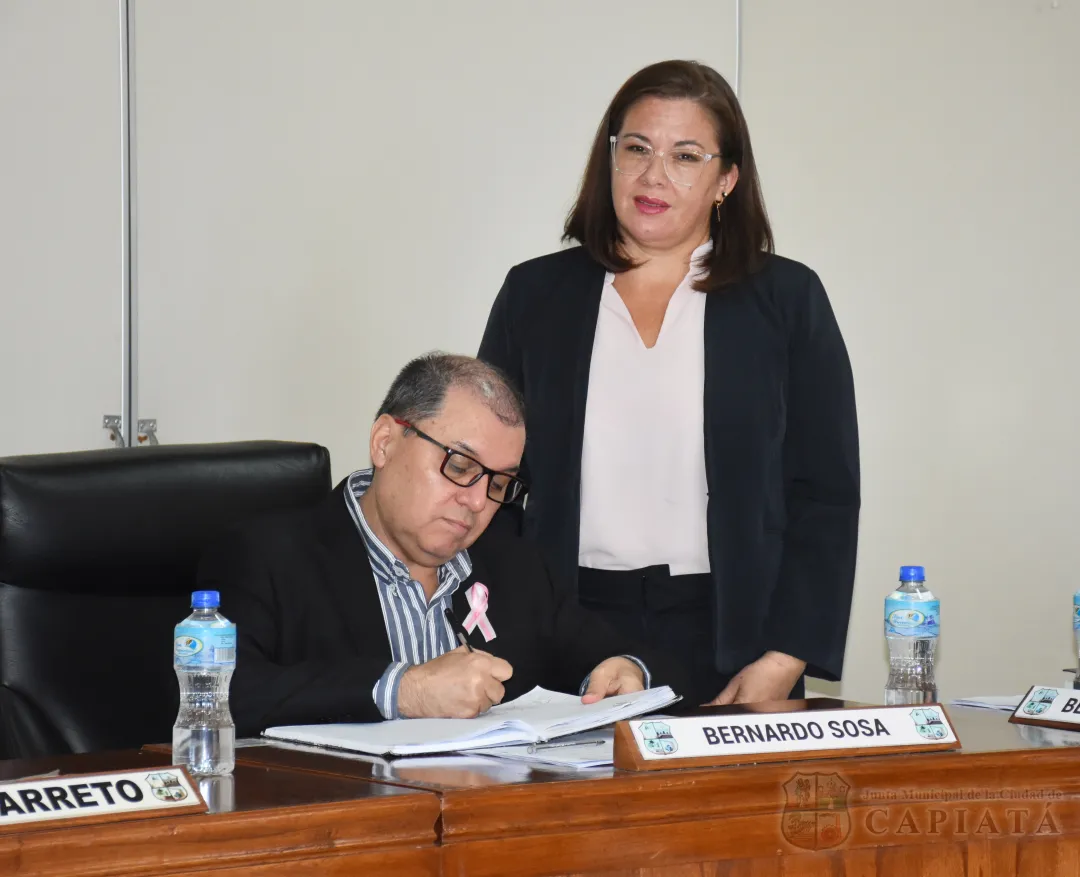 Foto 19 de SESION ORDINARIA DE LA JUNTA MUNICIPAL DE CAPIATA: Notas Recibidas, Nota Remitida y Expedientes Dictaminados