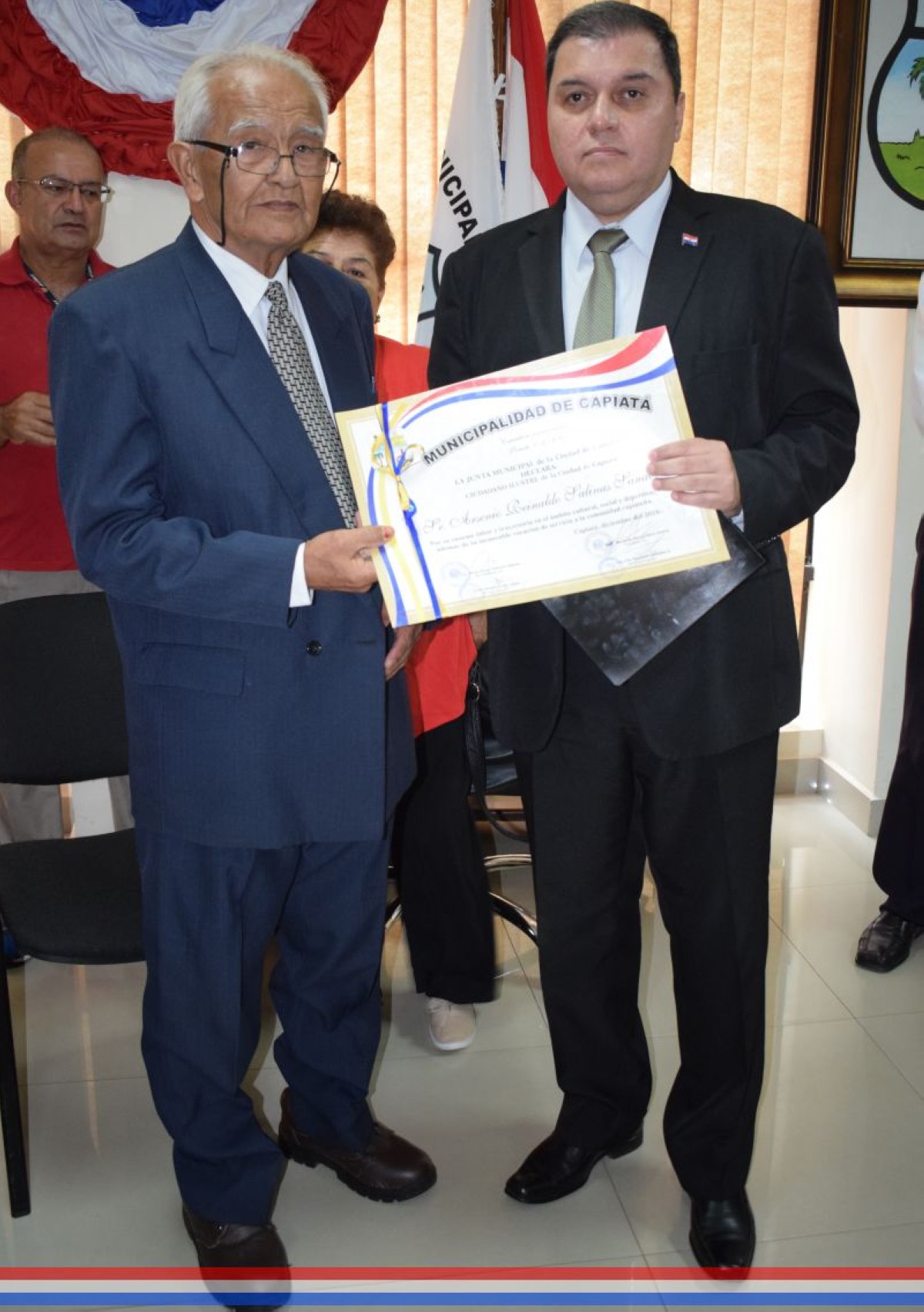 Foto 23 de Reconocimiento a Don Arsenio Salinas como "Ciudadano Ilustre de Capiatá"