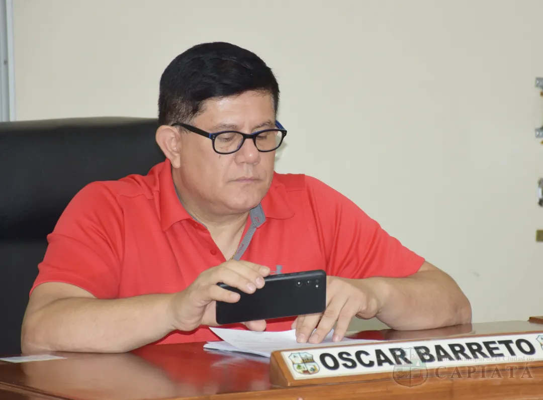 Foto 5 de SESION ORDINARIA DE LA JUNTA MUNICIPAL DE CAPIATA: Notas Recibidas y Expedientes Dictaminados