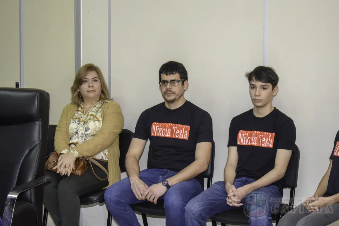 Foto 43 de Reconocimiento al Mérito a jóvenes capiateños que integran la Selección Paraguaya de Robótica