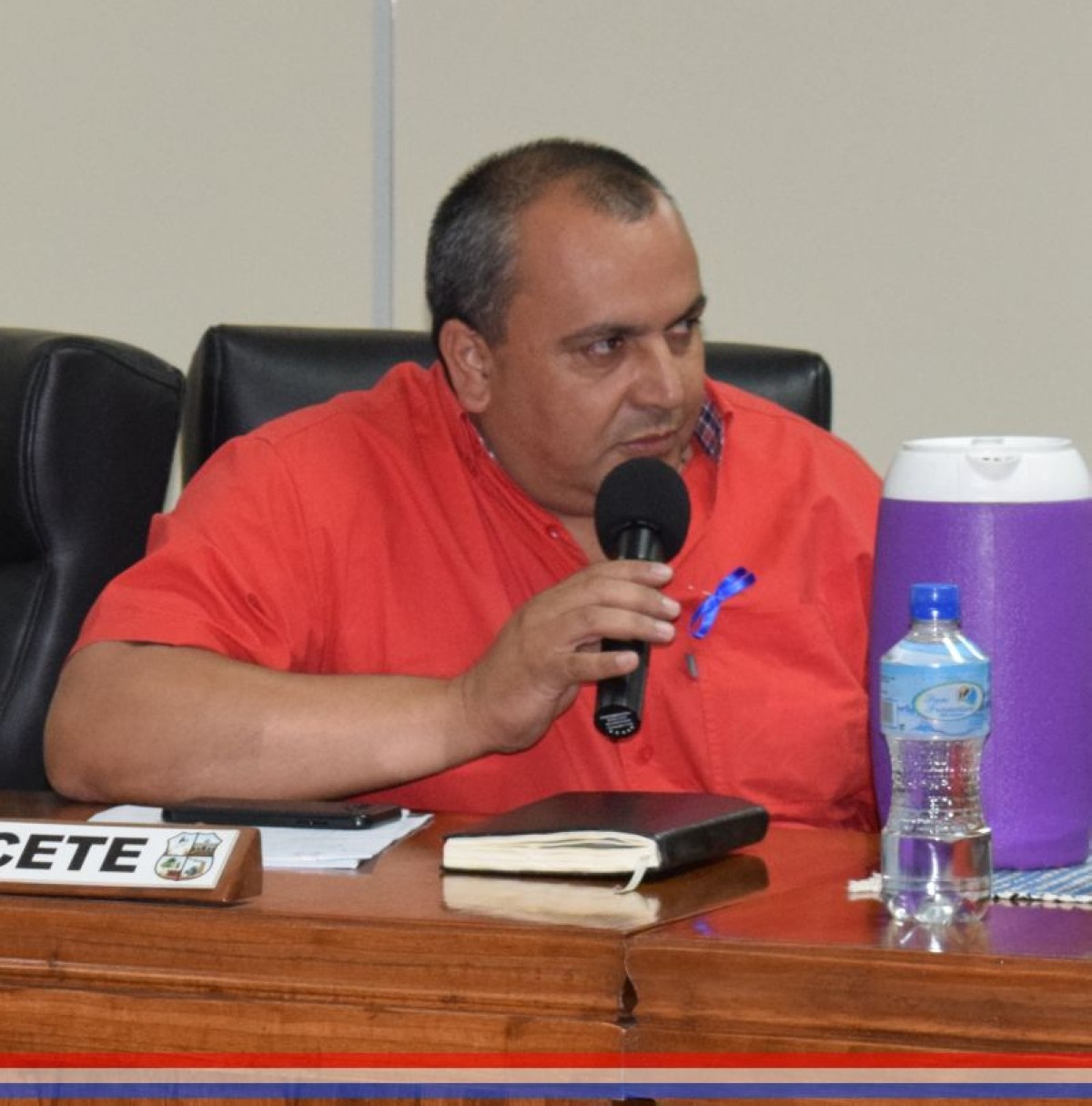 Foto 7 de Visita de representante de la empresa encargada de la construcción del segundo puente sobre el arroyo Capiatá en ruta II