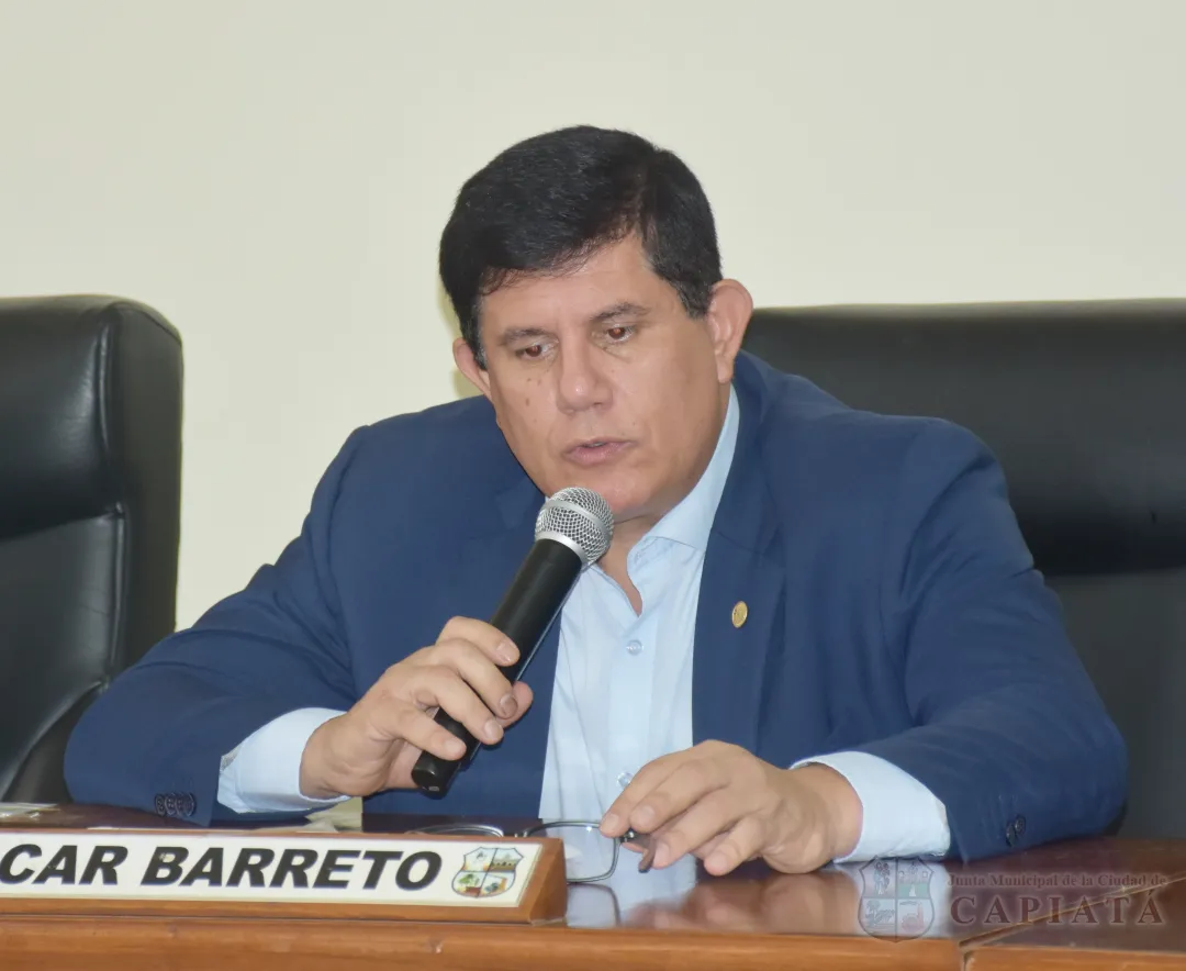 Foto 13 de SESION ORDINARIA DE LA JUNTA MUNICIPAL DE CAPIATA: Notas Recibidas y Expedientes Dictaminados
