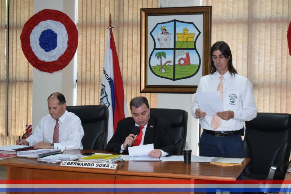 Foto 8 de SESION ORDINARIA DE LA JUNTA MUNICIPAL DE CAPIATA: Notas Recibidas y Expedientes Dictaminados