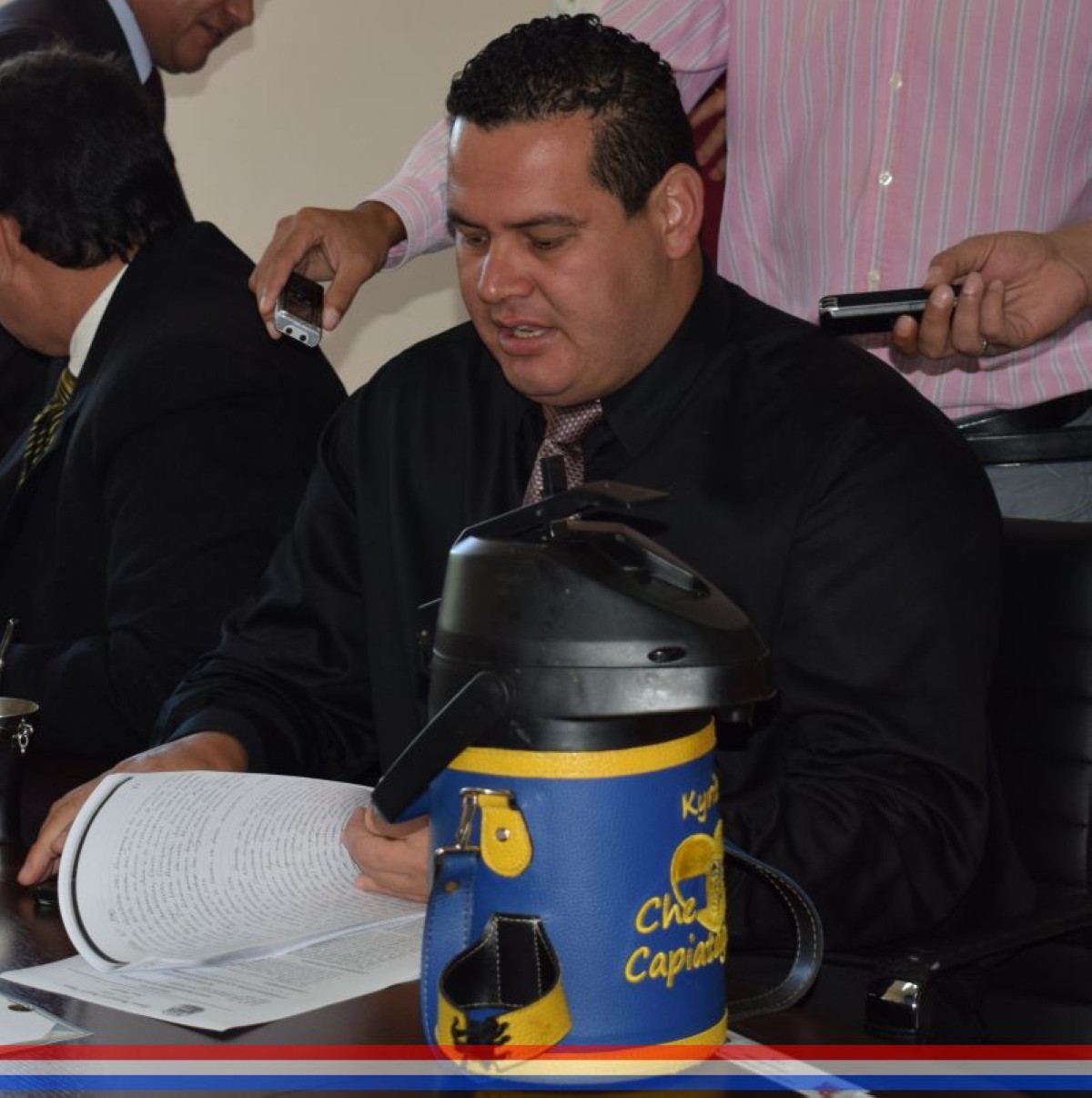 Foto 7 de SESION ORDINARIA DE LA JUNTA MUNICIPAL DE CAPIATA Expedientes Dictaminados y Notas Recibidas