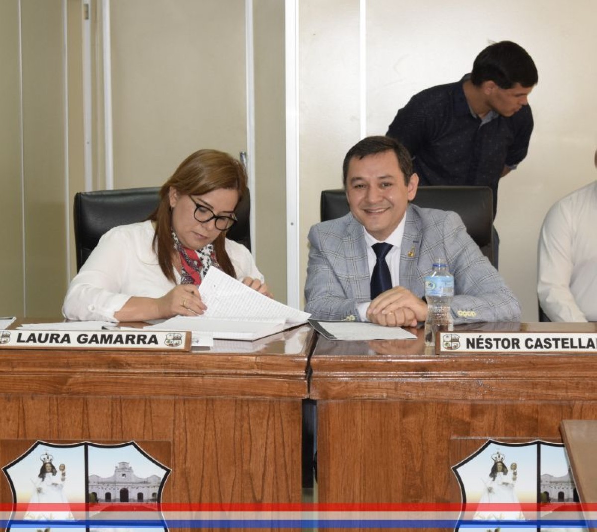 Foto 3 de SESION ORDINARIA DE LA JUNTA MUNICIPAL DE CAPIATA: Notas Recibidas, Notas Remitidas y Expedientes Dictaminados