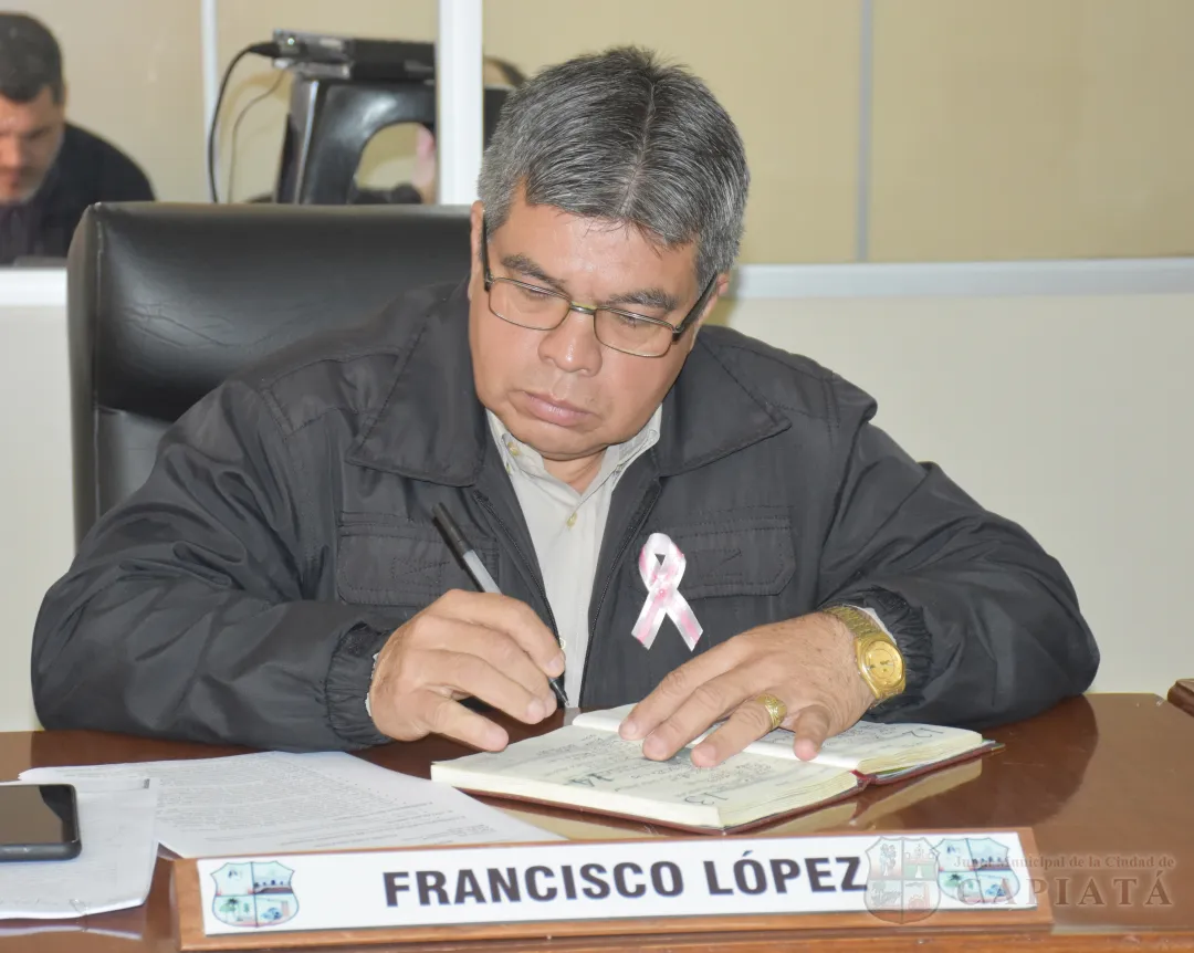 Foto 16 de SESION ORDINARIA DE LA JUNTA MUNICIPAL DE CAPIATA: Notas Recibidas, Nota Remitida y Expedientes Dictaminados