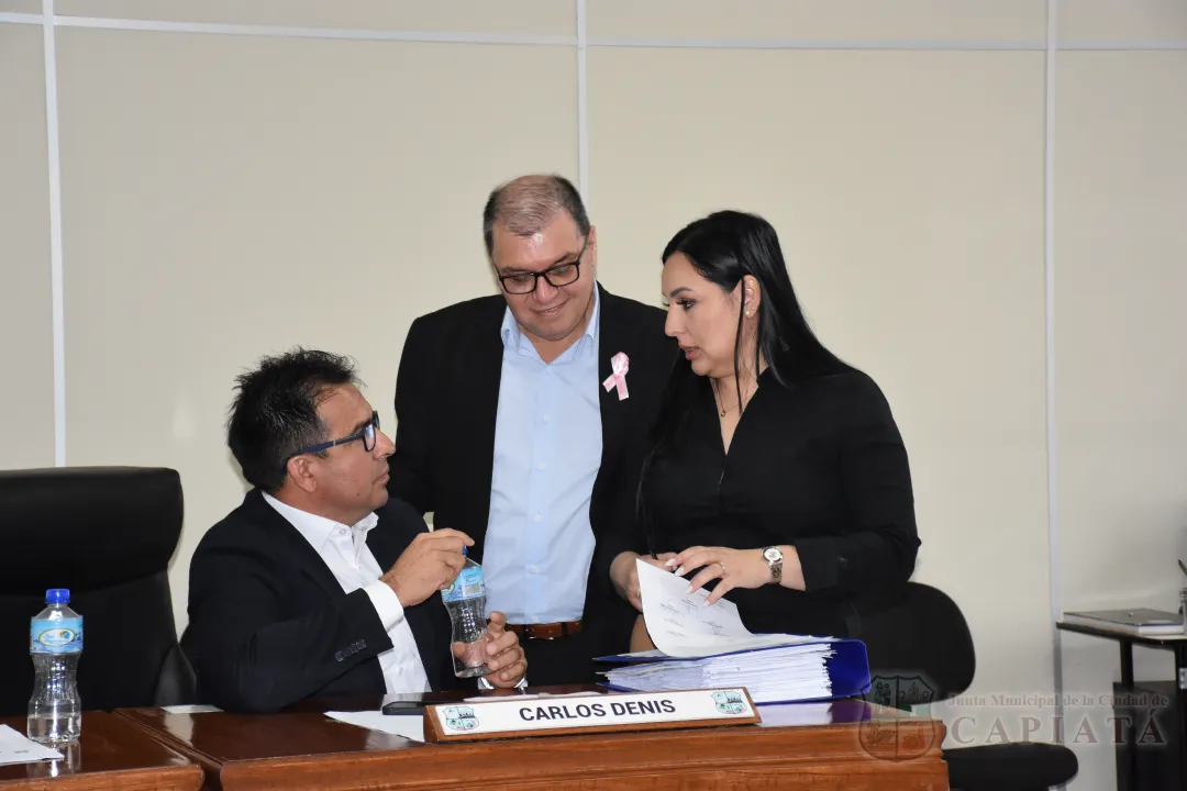 Foto 11 de SESION ORDINARIA DE LA JUNTA MUNICIPAL DE CAPIATA: Notas Recibidas, Notas Remitidas y Expedientes Dictaminados