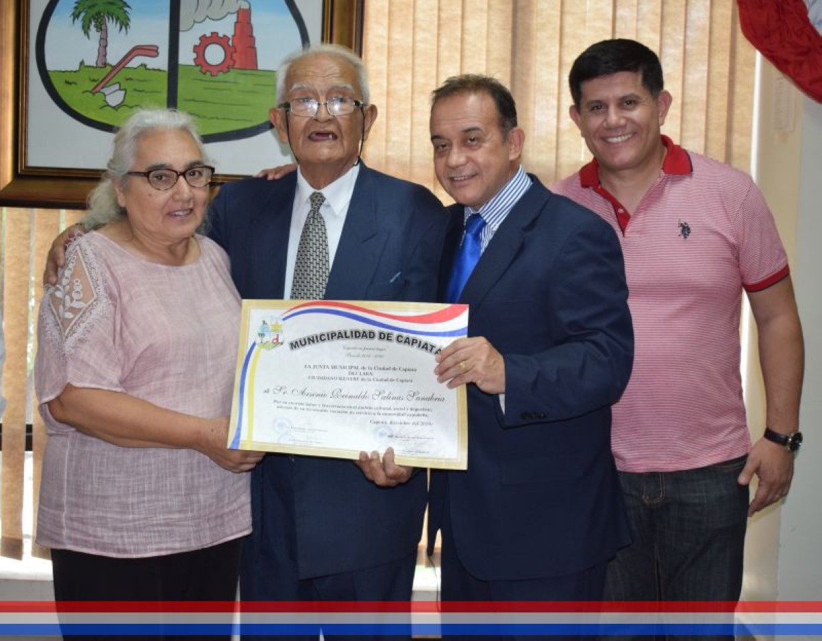 Foto 30 de Reconocimiento a Don Arsenio Salinas como "Ciudadano Ilustre de Capiatá"