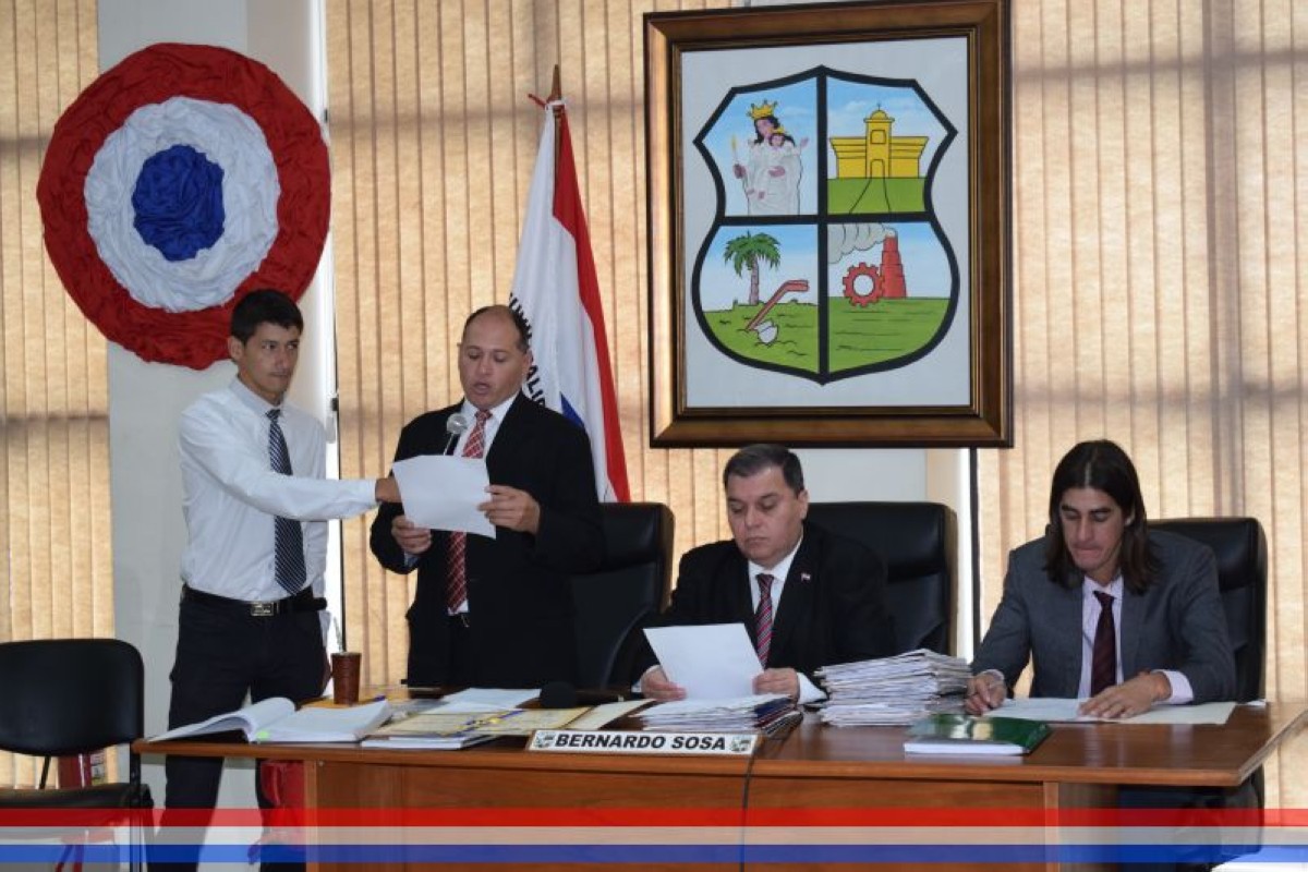 Foto 1 de SESION ORDINARIA DE LA JUNTA MUNICIPAL DE CAPIATA: Notas Recibidas, Notas Remitidas y Expedientes Dictaminados