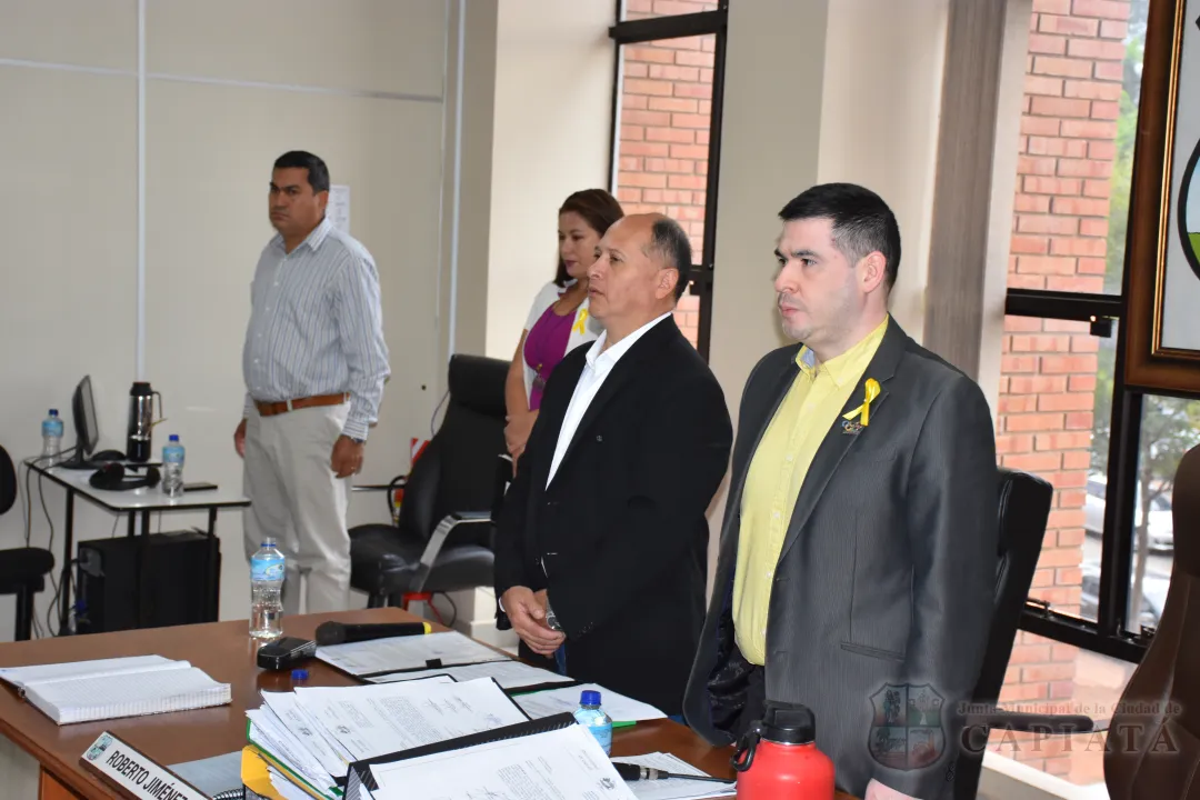 Foto 19 de SESION ORDINARIA DE LA JUNTA MUNICIPAL DE CAPIATA: Notas Recibidas y Expedientes Dictaminados