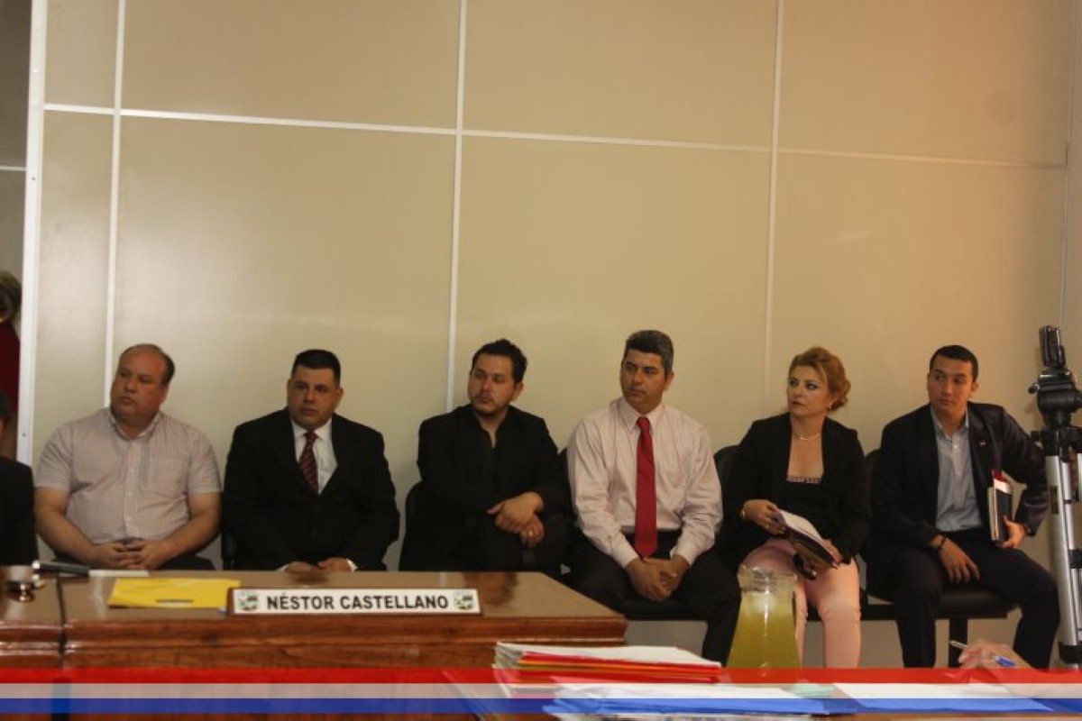 Foto 4 de Visita de representantes de la Cámara de Comercio, Industria y Servicios de la ciudad de Capiatá a la plenaria