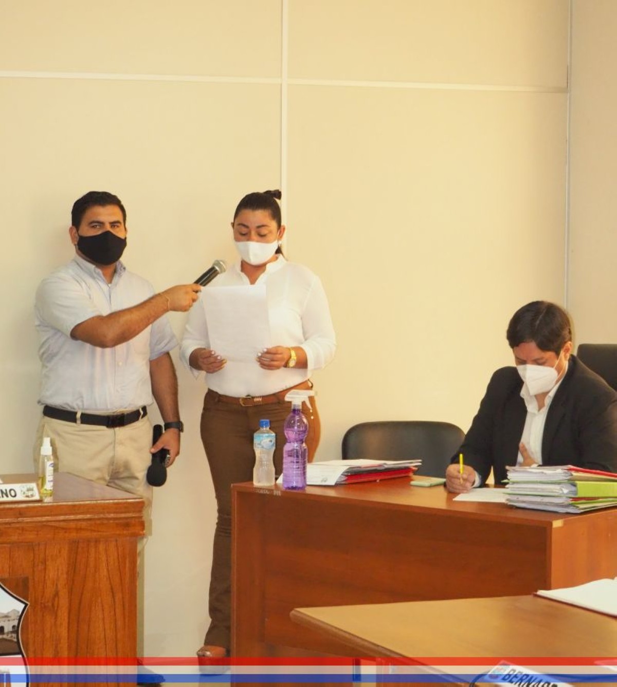 Foto 2 de SESION ORDINARIA DE LA JUNTA MUNICIPAL DE CAPIATA: Notas Recibidas, Nota Remitida y Expedientes Dictaminados