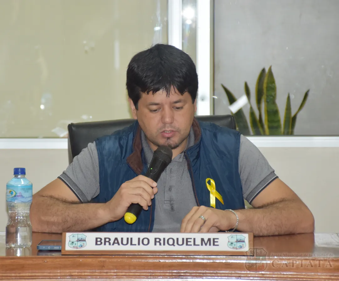 Foto 15 de SESION ORDINARIA DE LA JUNTA MUNICIPAL DE CAPIATA: Notas Recibidas y Expedientes Dictaminados