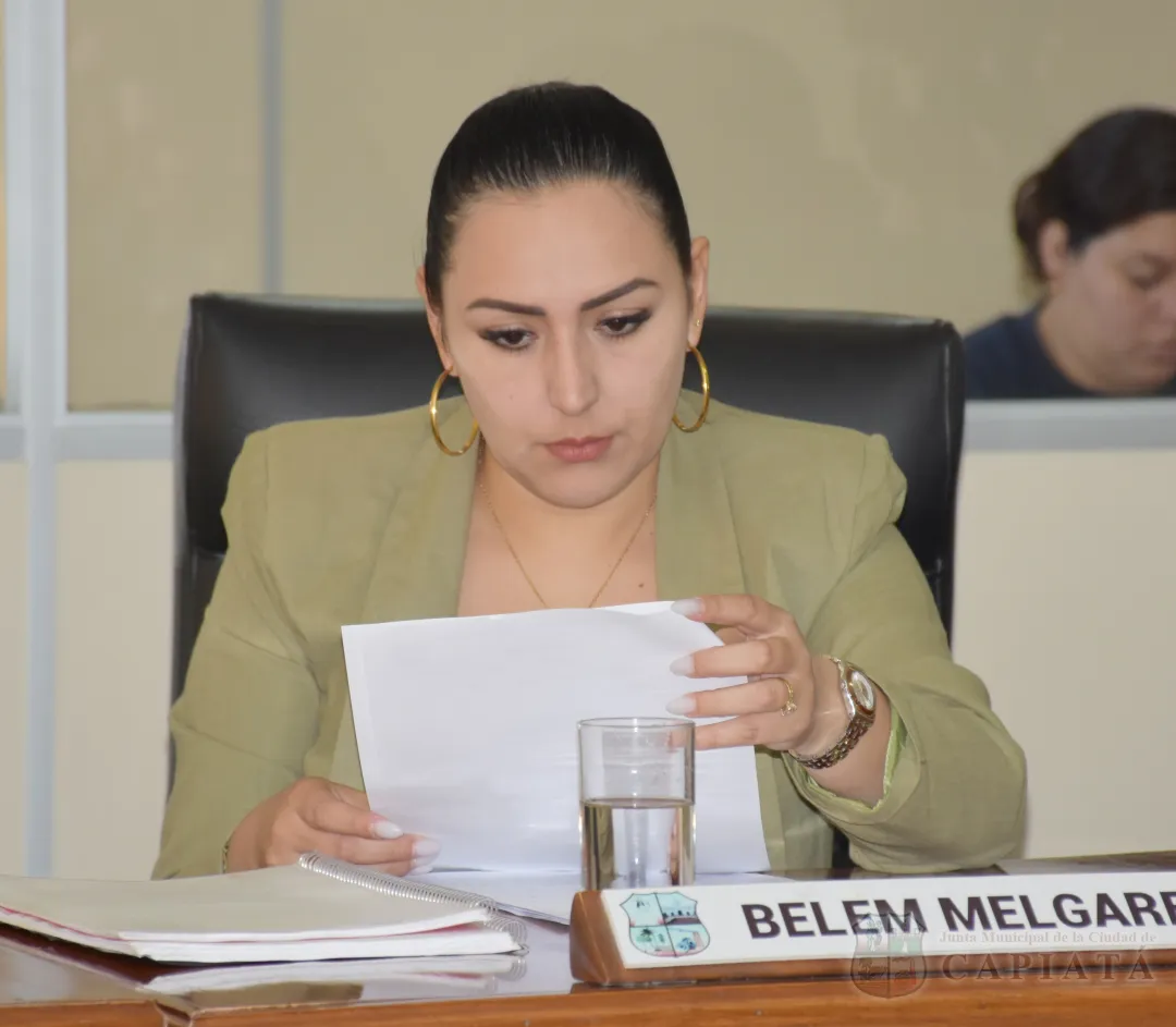 Foto 9 de SESION ORDINARIA DE LA JUNTA MUNICIPAL DE CAPIATA: Notas Recibidas y Expedientes Dictaminados