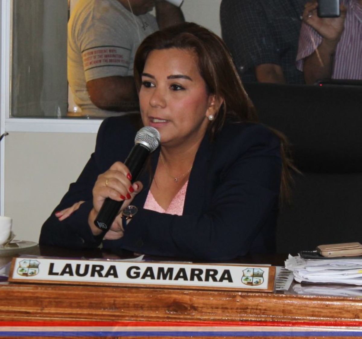 Foto 17 de Visita de representantes de la Cámara de Comercio, Industria y Servicios de la ciudad de Capiatá a la plenaria