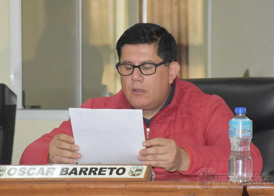 Foto 15 de SESION ORDINARIA DE LA JUNTA MUNICIPAL DE CAPIATA: Notas Recibidas, Nota Remitida y Expedientes Dictaminados