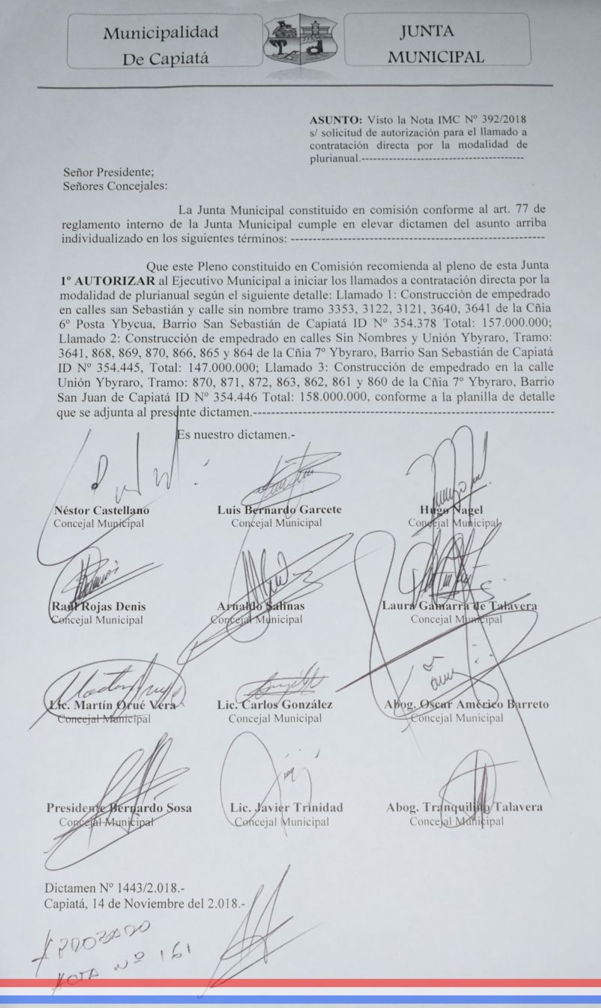 Foto 8 de Aprueban declaración de emergencia vial para el barrio Kennedy y construcciones de obras varias en la zona sur de nuestra ciudad