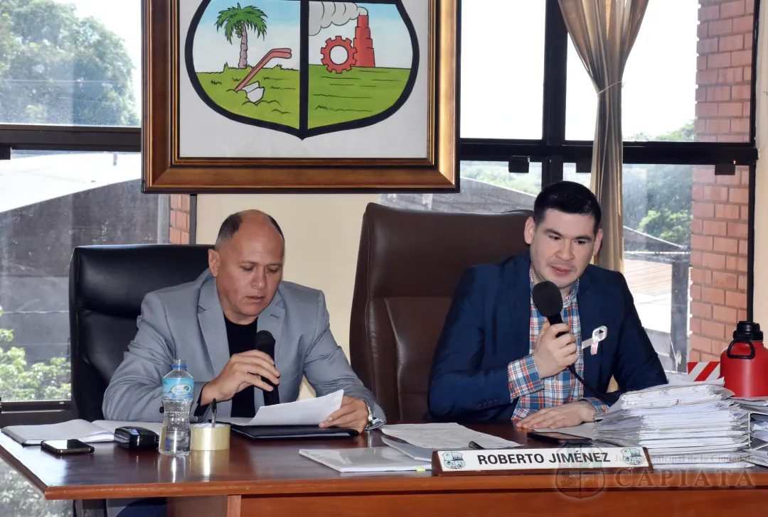 Foto 20 de SESION ORDINARIA DE LA JUNTA MUNICIPAL DE CAPIATA: Notas Recibidas, Nota Remitida y Expedientes Dictaminados