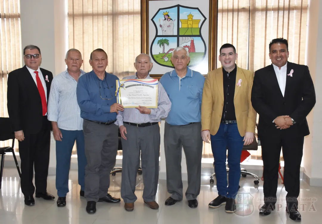 Foto 6 de Don Diosnel Castillo Riquelme, pionero del periodismo capiateño, declarado “Ciudadano Ilustre de la ciudad de Capiatá”