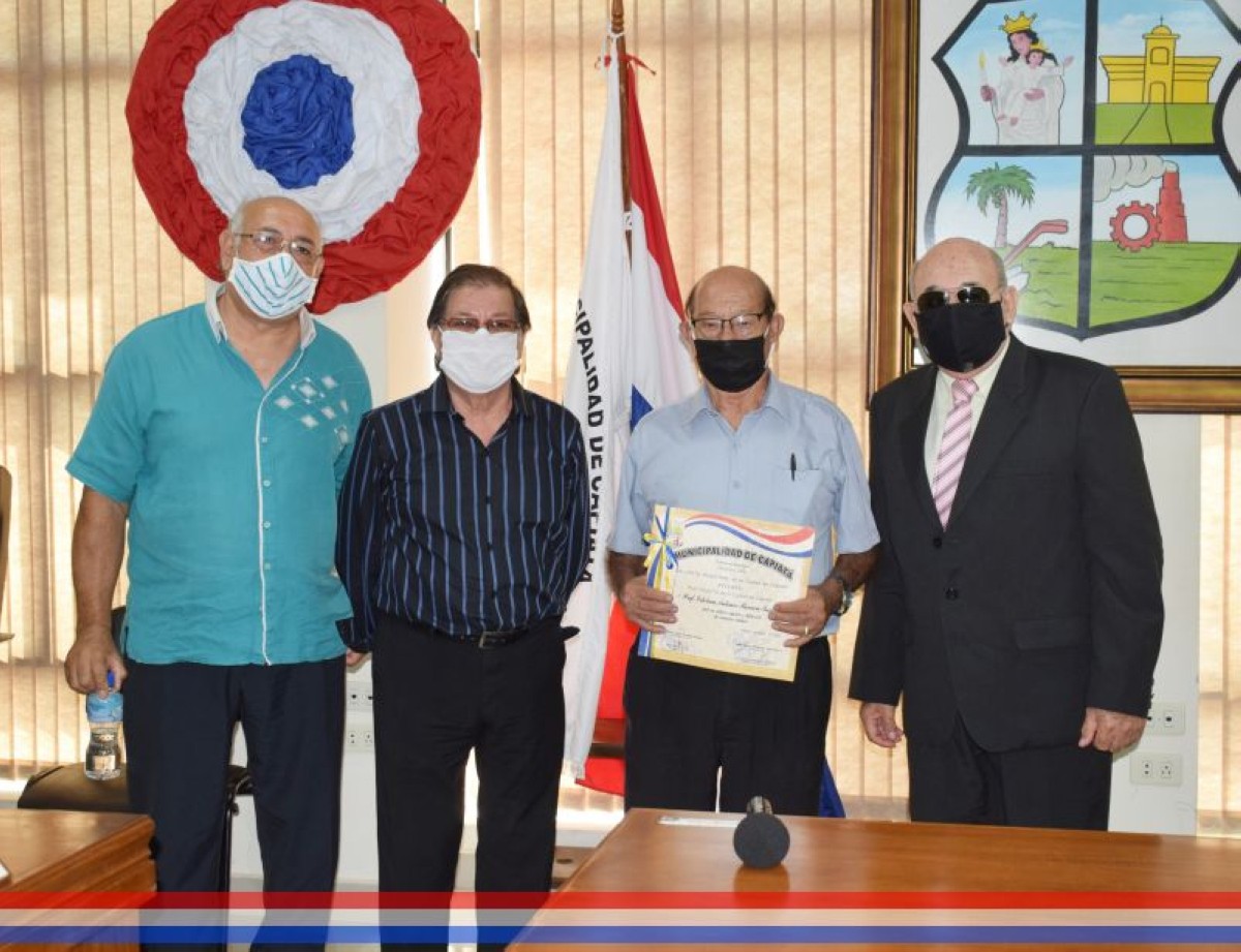 Foto 30 de El Prof. Esteban Antonio Romero Insfrán recibió el reconocimiento como Hijo Dilecto de la ciudad de Capiatá