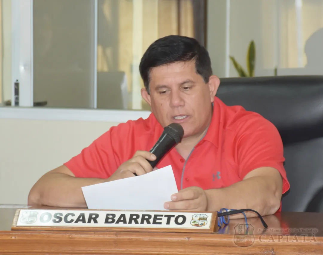 Foto 16 de SESION ORDINARIA DE LA JUNTA MUNICIPAL DE CAPIATA: Notas Recibidas, Nota Remitida y Expedientes Dictaminados