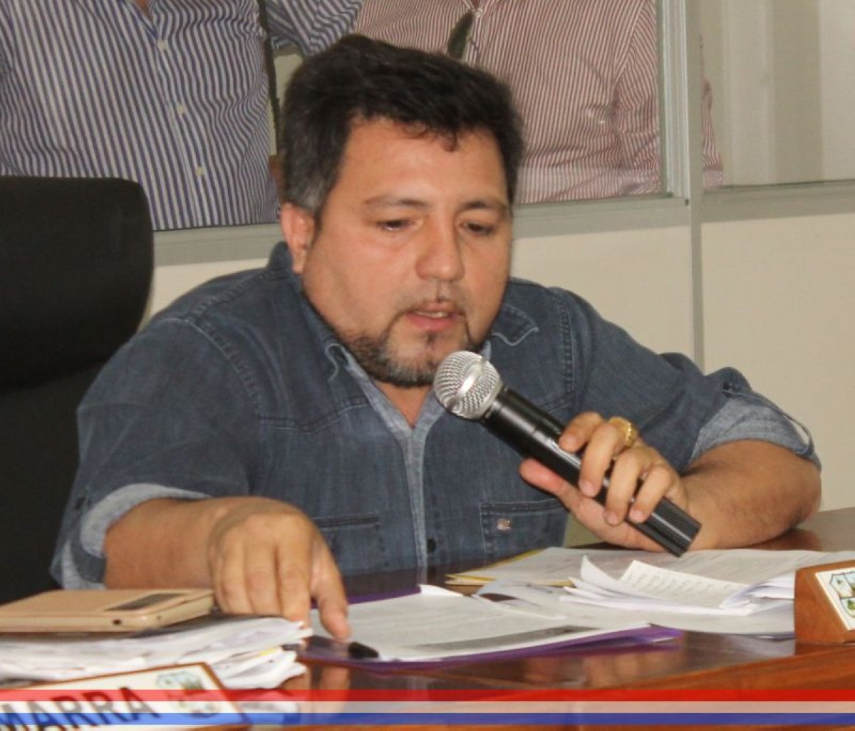 Foto 14 de Visita de representantes de la Cámara de Comercio, Industria y Servicios de la ciudad de Capiatá a la plenaria