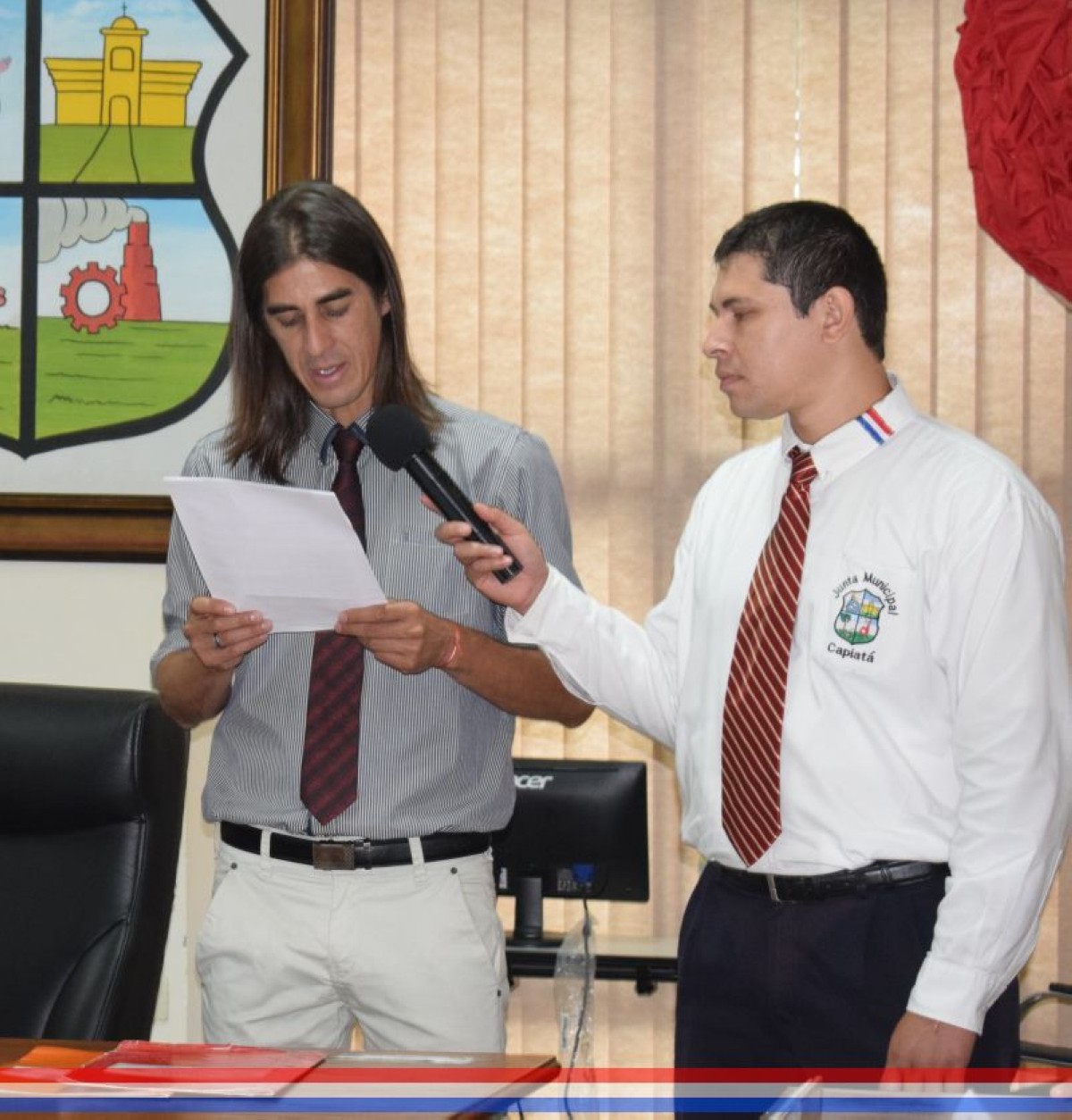 Foto 6 de SESION ORDINARIA DE LA JUNTA MUNICIPAL DE CAPIATA: Notas Recibidas, Nota Remitida y Expedientes Dictaminados