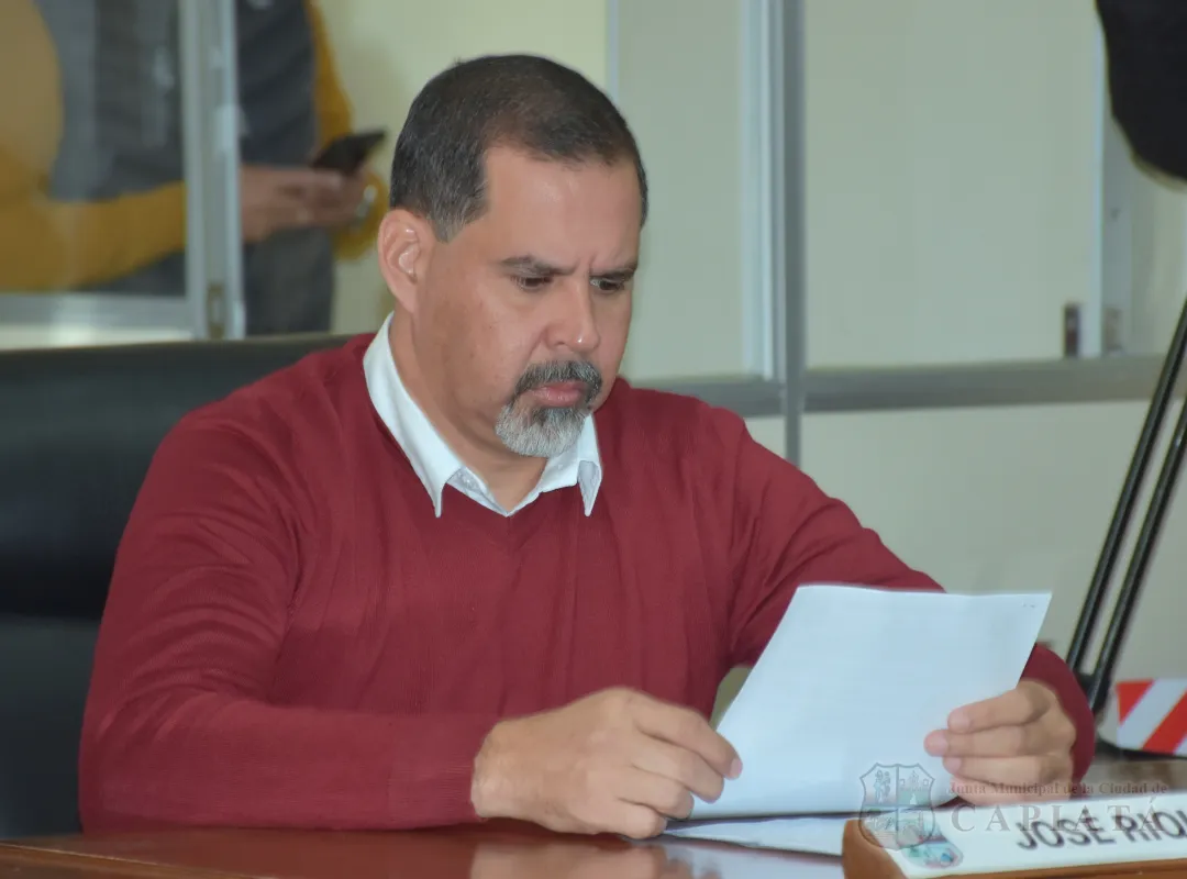 Foto 18 de SESION ORDINARIA DE LA JUNTA MUNICIPAL DE CAPIATA: Notas Recibidas y Expedientes Dictaminados