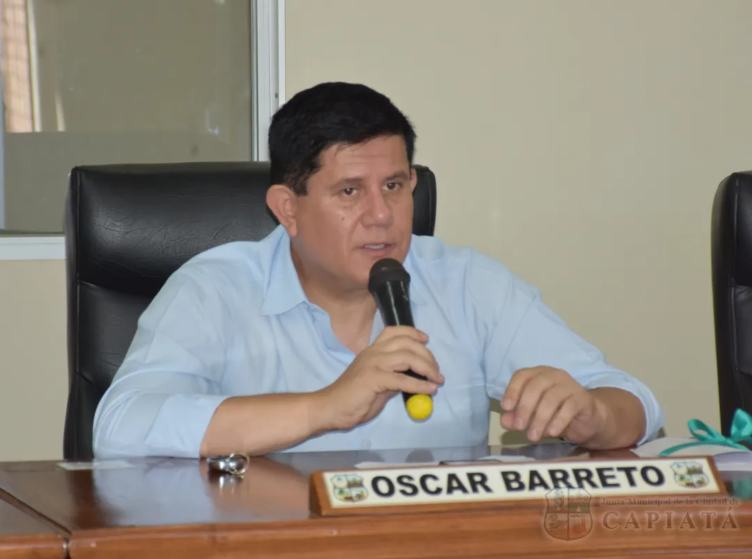 Foto 9 de SESION ORDINARIA DE LA JUNTA MUNICIPAL DE CAPIATA: Notas Recibidas, Nota Remitida y Expedientes Dictaminados