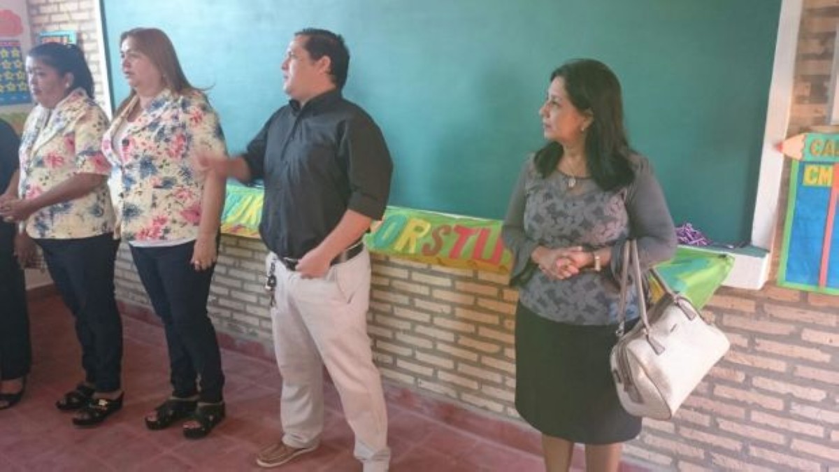Foto 28 de Inauguración de nuevas aulas en la Esc. Bás. Santo Domingo Savio