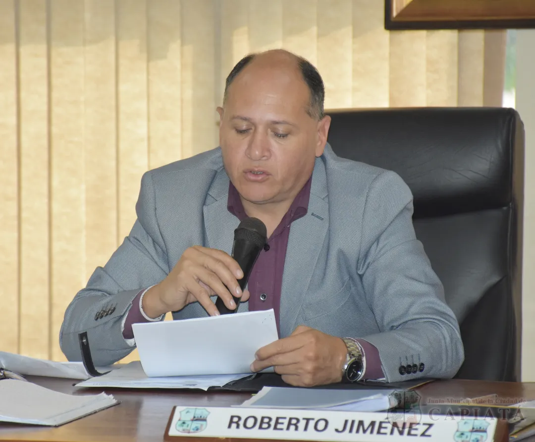 Foto 23 de SESION ORDINARIA DE LA JUNTA MUNICIPAL DE CAPIATA: Notas Recibidas y Expedientes Dictaminados