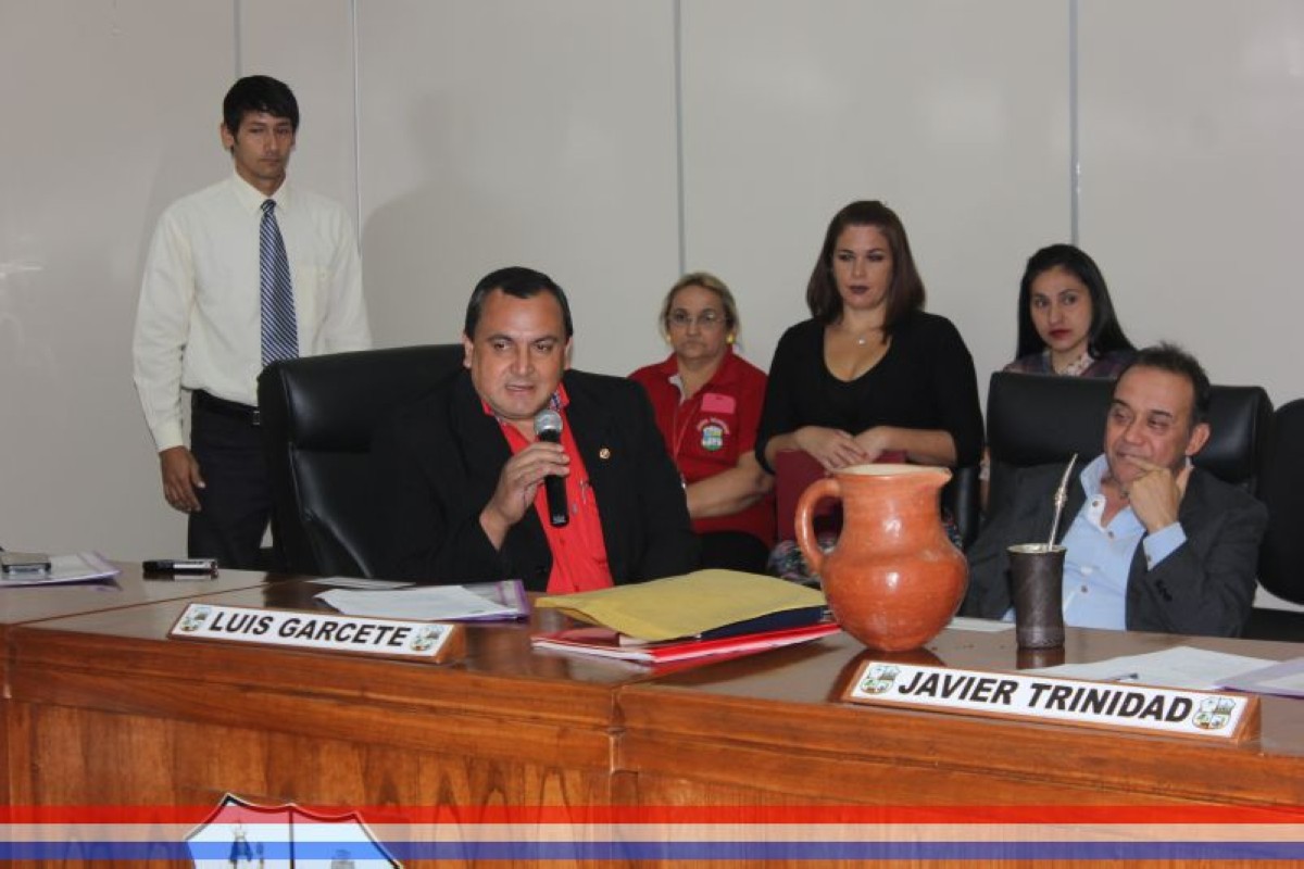 Foto 12 de Visita de representantes de la Cámara de Comercio, Industria y Servicios de la ciudad de Capiatá a la plenaria