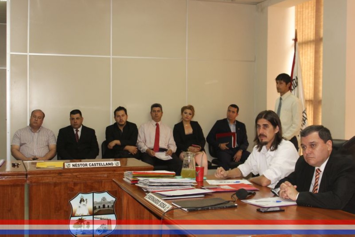 Foto 16 de Visita de representantes de la Cámara de Comercio, Industria y Servicios de la ciudad de Capiatá a la plenaria