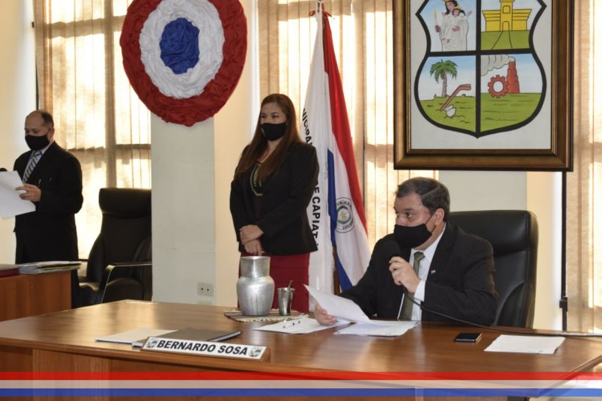 Foto 4 de SESION ORDINARIA DE LA JUNTA MUNICIPAL DE CAPIATA: Nota Recibida, Notas Remitidas y Expedientes Dictaminados