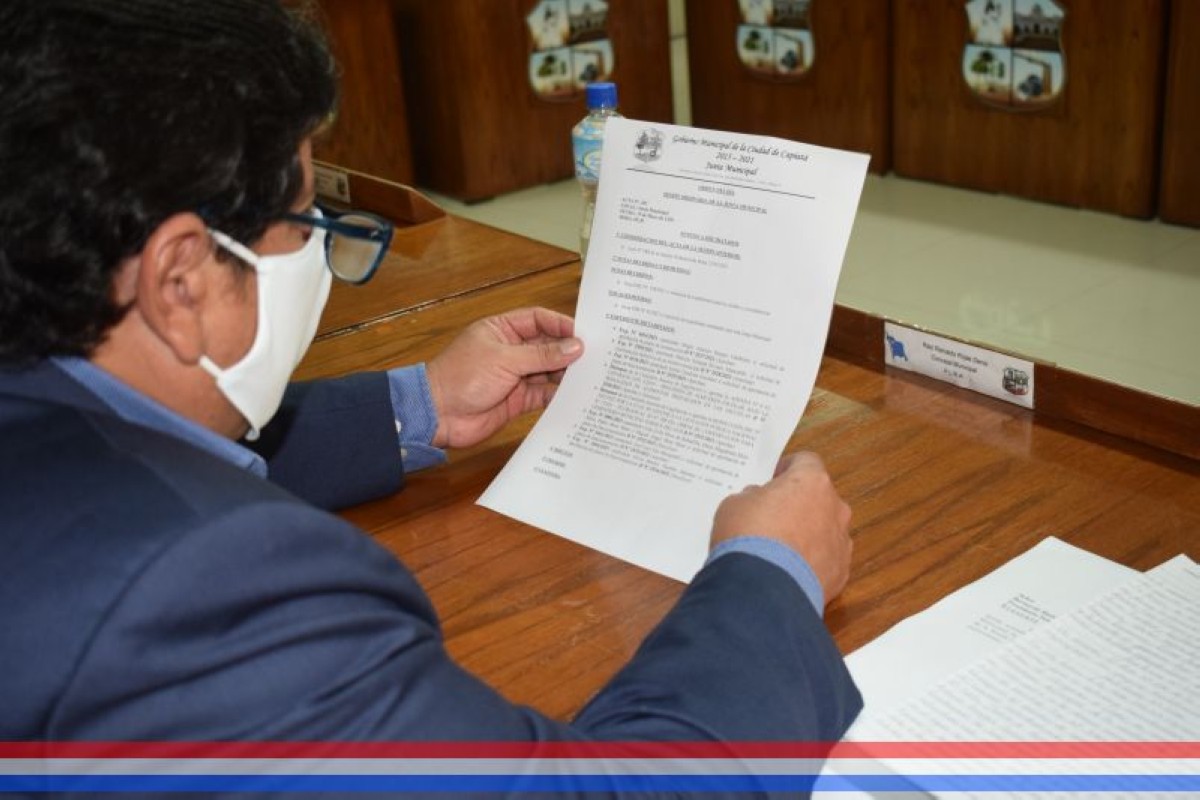 Foto 3 de SESION ORDINARIA DE LA JUNTA MUNICIPAL DE CAPIATA: Nota Recibida, Nota Remitida y Expedientes Dictaminados
