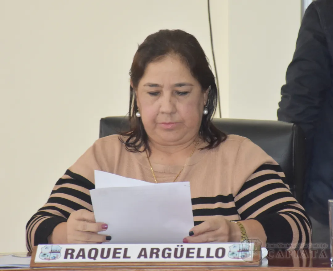 Foto 14 de SESION ORDINARIA DE LA JUNTA MUNICIPAL DE CAPIATA: Notas Recibidas, Nota Remitida y Expedientes Dictaminados