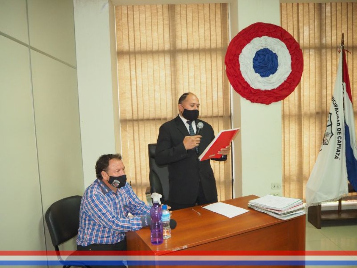 Foto 1 de SESION ORDINARIA DE LA JUNTA MUNICIPAL DE CAPIATA: Notas Recibidas, Nota Remitida y Expedientes Dictaminados