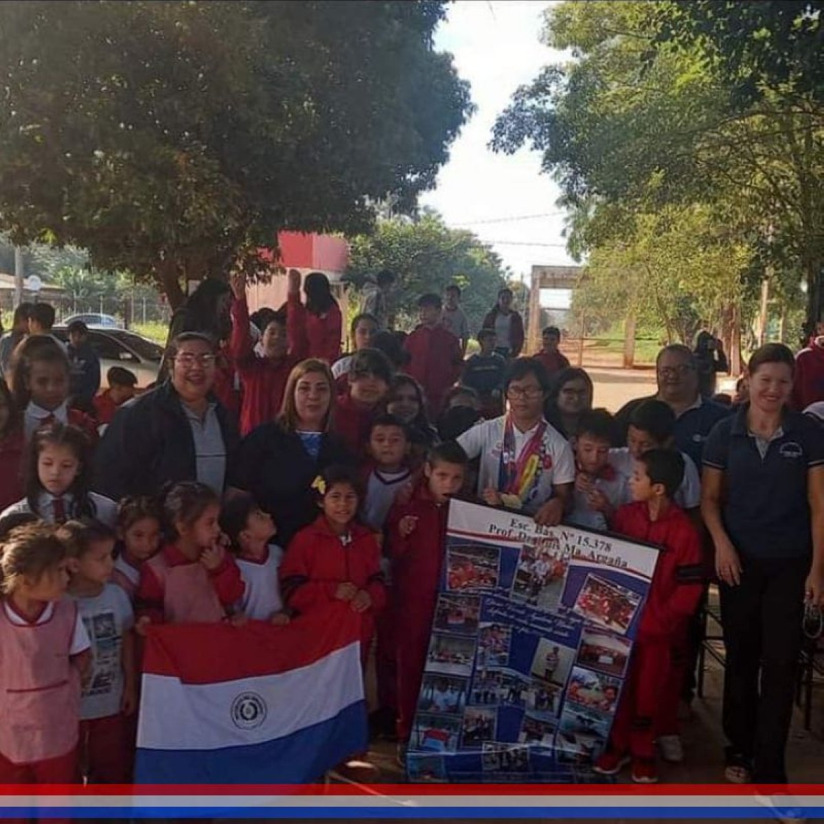 Foto 1 de Concejal Jiménez propone Reconocimiento al Mérito al joven atleta capiateño Oscar Vicente Aguilera Núñez