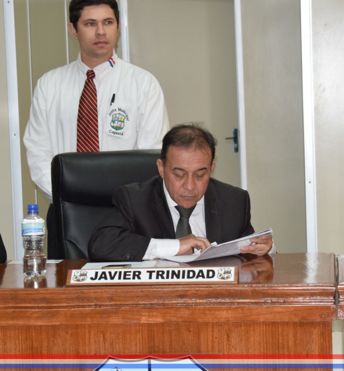 Foto 2 de SESION ORDINARIA DE LA JUNTA MUNICIPAL DE CAPIATA: Notas Recibidas, Notas Remitidas y Expedientes Dictaminados
