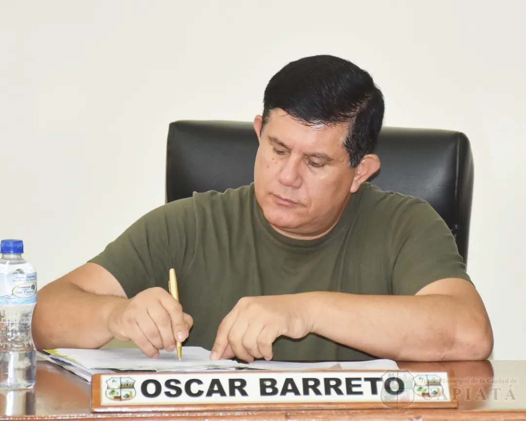 Foto 8 de SESION ORDINARIA DE LA JUNTA MUNICIPAL DE CAPIATA: Notas Recibidas y Expedientes Dictaminados
