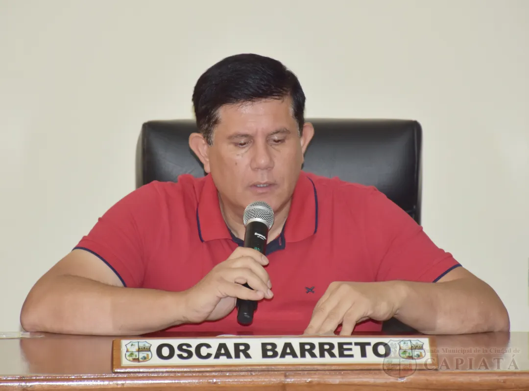 Foto 6 de SESION ORDINARIA DE LA JUNTA MUNICIPAL DE CAPIATA: Notas Recibidas y Expedientes Dictaminados
