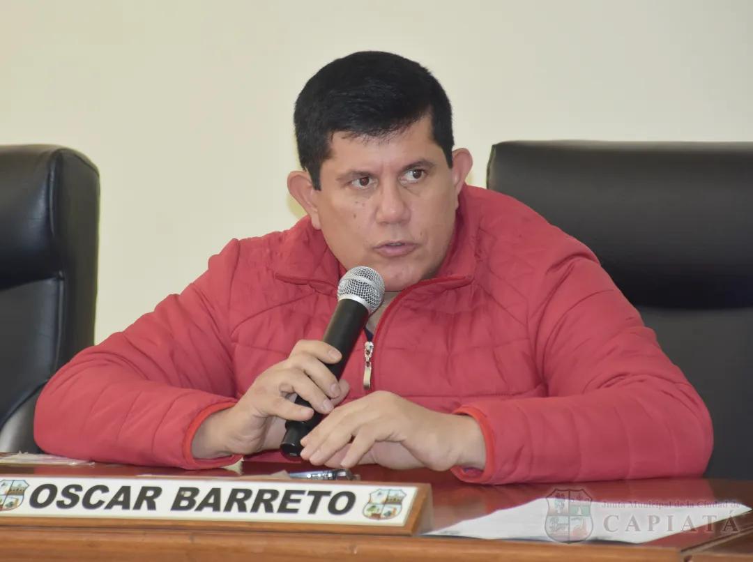 Foto 13 de SESION ORDINARIA DE LA JUNTA MUNICIPAL DE CAPIATA: Notas Recibidas y Expedientes Dictaminados