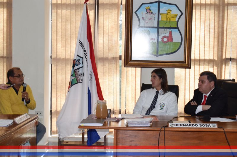Instan al Ejecutivo Municipal a ratificar al Sr. Silvio Martínez como representante municipal ante la Junta de Saneamiento de Posta Ybyraró