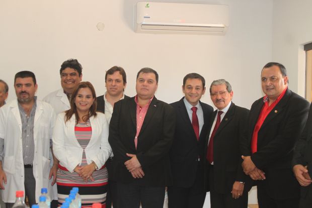 Acto inaugural de mejoras edilicias en el Hospital Distrital
