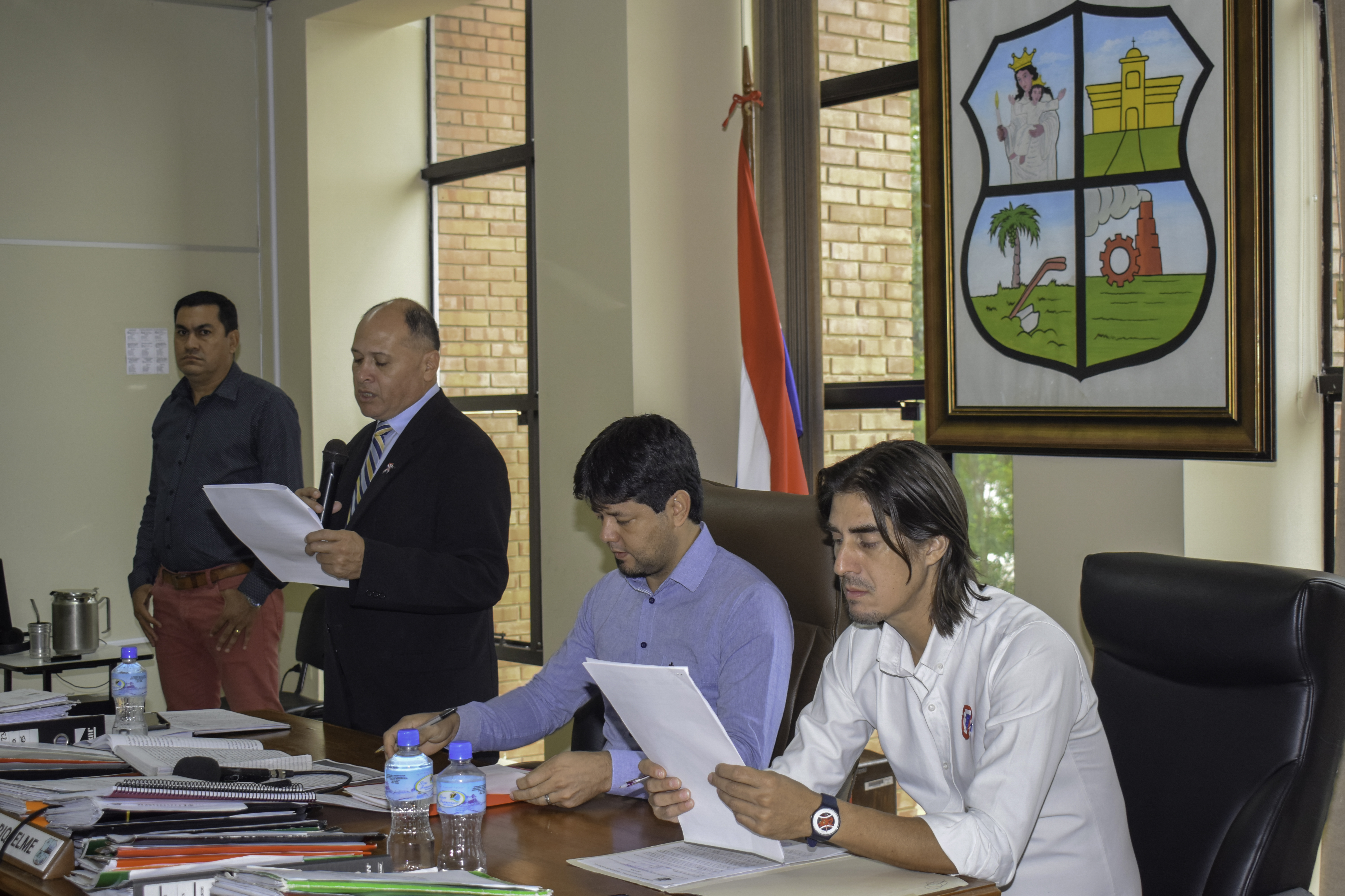 SESION ORDINARIA DE LA JUNTA MUNICIPAL DE CAPIATA: Notas Recibidas, Nota Remitida y Expedientes Dictaminados