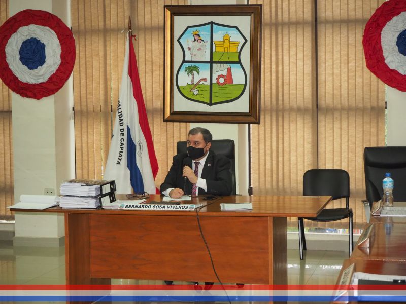 SESION ORDINARIA DE LA JUNTA MUNICIPAL DE CAPIATA: Notas Recibidas, Nota Remitida y Expedientes Dictaminados